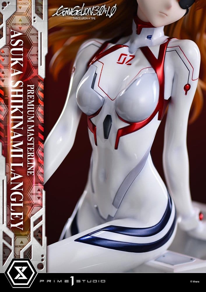 Evangelion: 3.0 + 1.0 Thrice Upon A Time Premium Masterline-serie Figur 1/4 Asuka Shikinami Langley 46 cm