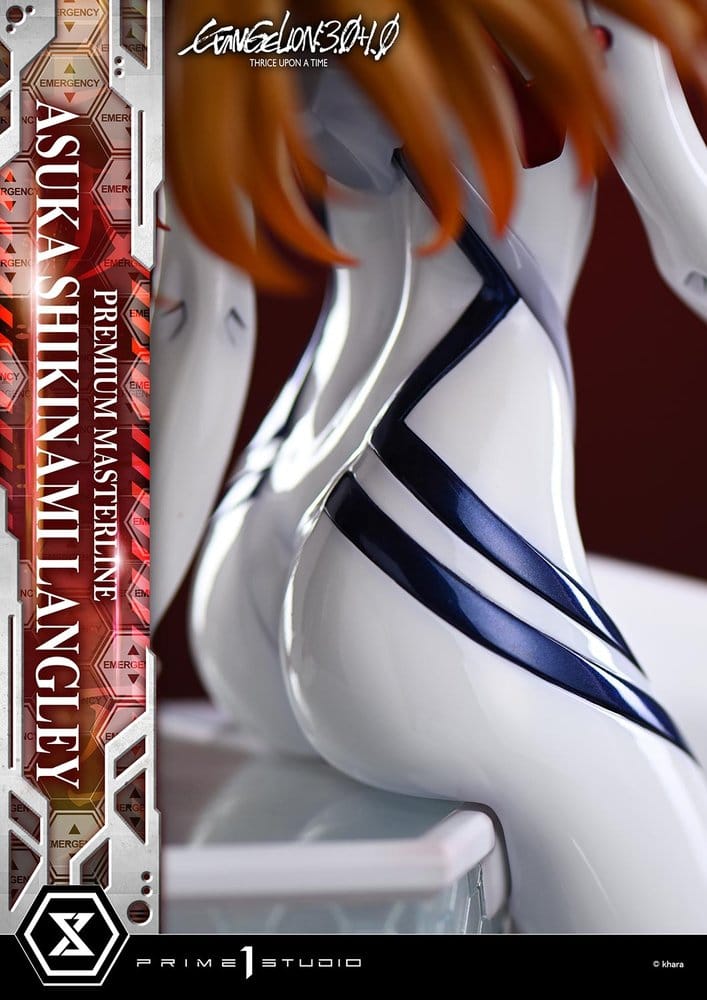 Evangelion: 3.0 + 1.0 Thrice Upon A Time Premium Masterline-serie Figur 1/4 Asuka Shikinami Langley 46 cm