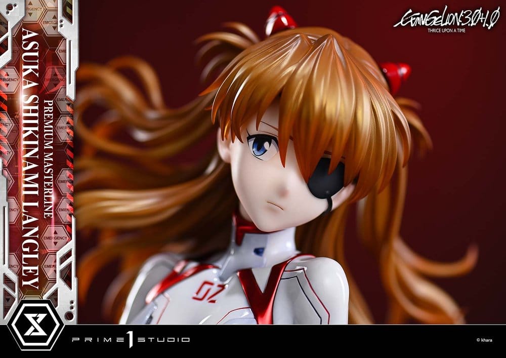 Evangelion: 3.0 + 1.0 Thrice Upon A Time Premium Masterline-serie Figur 1/4 Asuka Shikinami Langley 46 cm