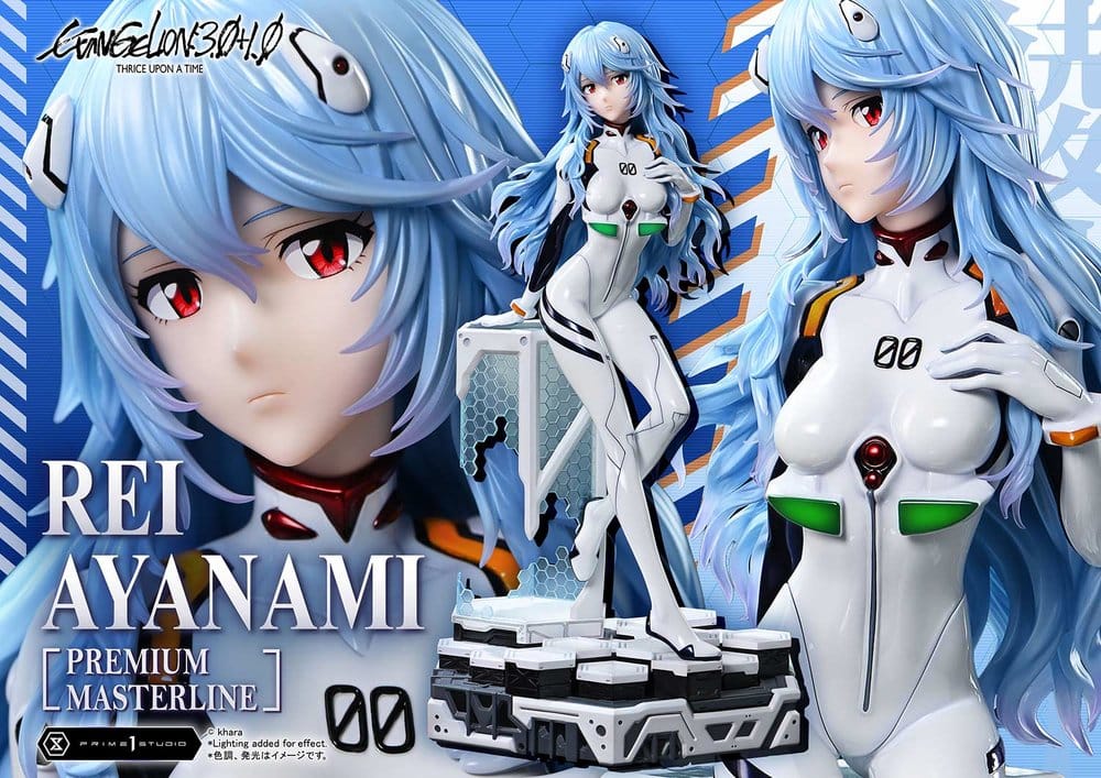 Evangelion: 3.0 + 1.0 Thrice Upon A Time Premium Masterline Series Figur 1/4 Rei Ayanami 46 cm