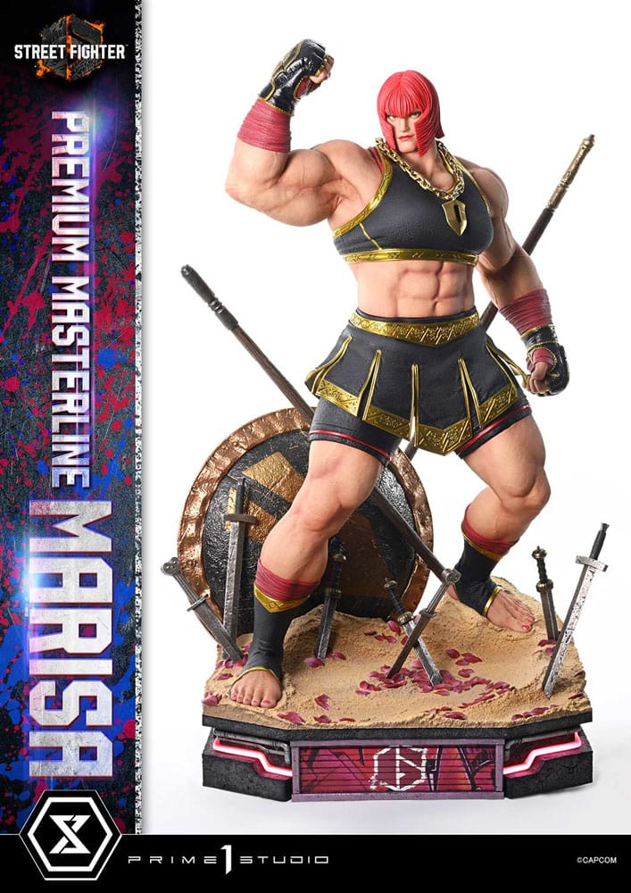 Street Fighter 6 Premium Masterline Series Figur 1/4 Marisa 70 cm