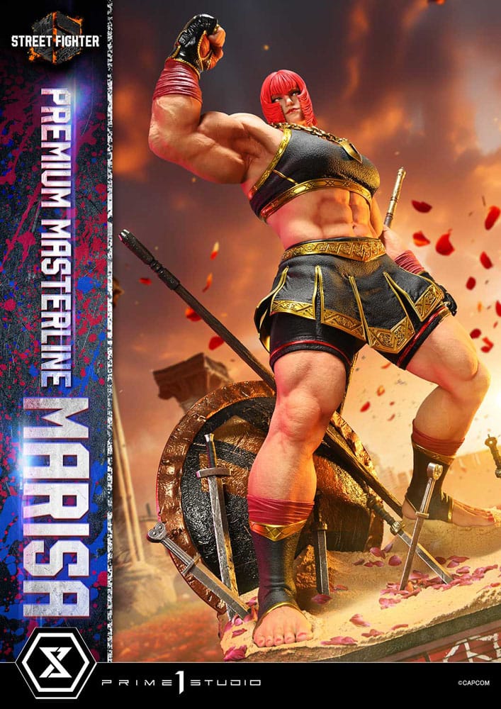 Street Fighter 6 Premium Masterline Series Figur 1/4 Marisa 70 cm