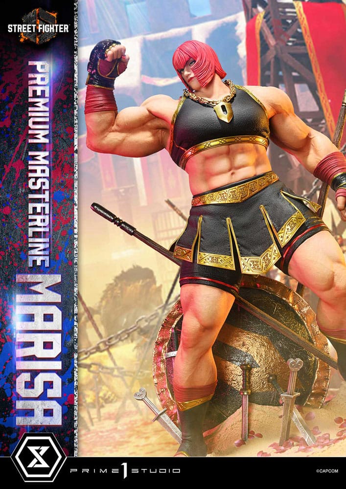 Street Fighter 6 Premium Masterline Series Figur 1/4 Marisa 70 cm
