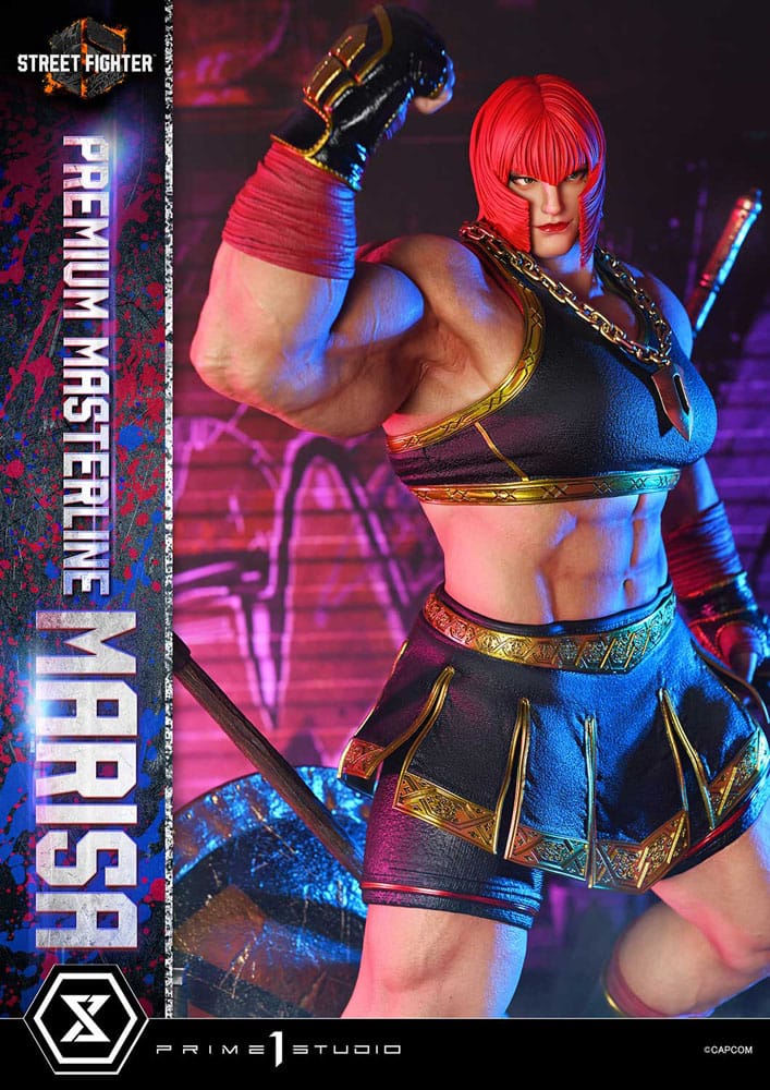 Street Fighter 6 Premium Masterline Series Figur 1/4 Marisa 70 cm