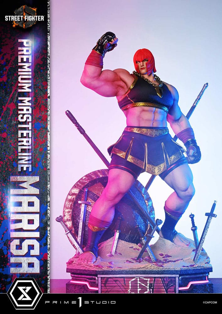Street Fighter 6 Premium Masterline Series Figur 1/4 Marisa 70 cm