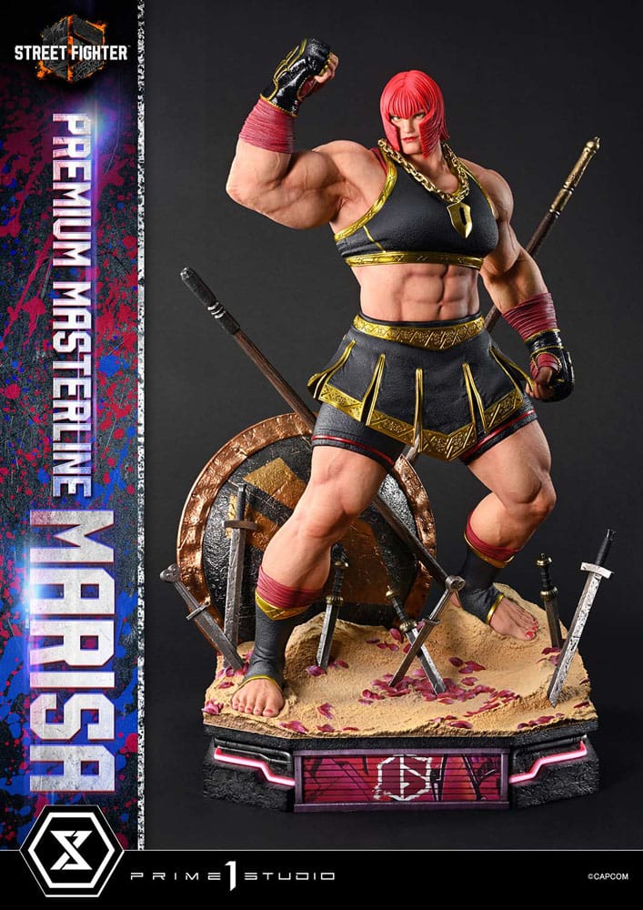 Street Fighter 6 Premium Masterline Series Figur 1/4 Marisa 70 cm