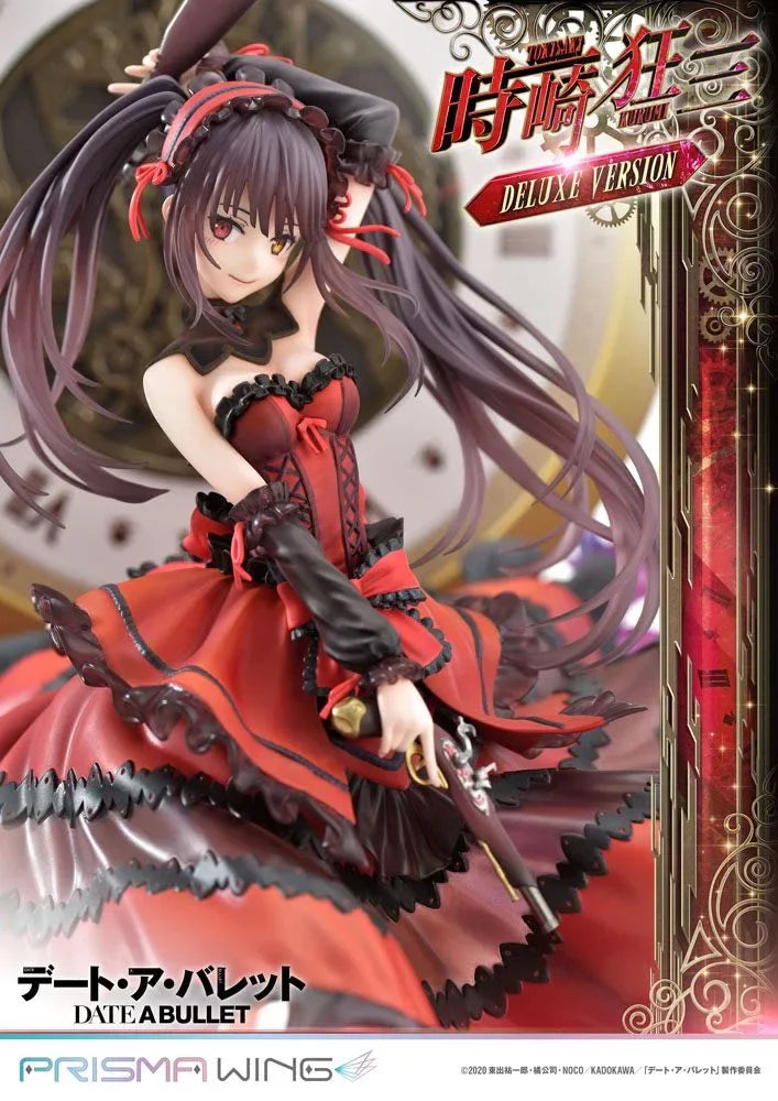 Date A Live Fragment: Date A Bullet Prisma Wing PVC Figur 1/7 Kurumi Tokisaki Deluxe Version 37 cm Prime 1 Studio