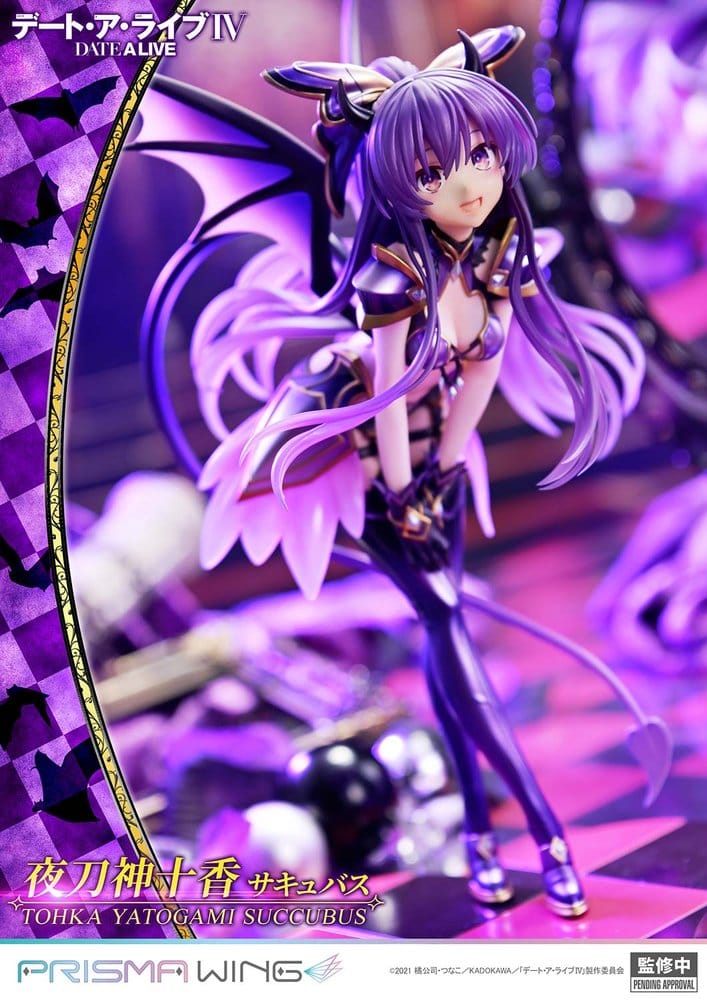 Date A Live Prisma Wing PVC Figure 1/7 Tohka Yatogami Succubus 25 cm