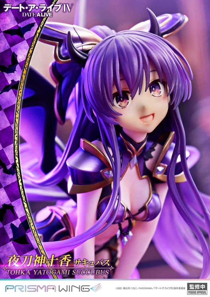 Date A Live Prisma Wing PVC Figure 1/7 Tohka Yatogami Succubus 25 cm
