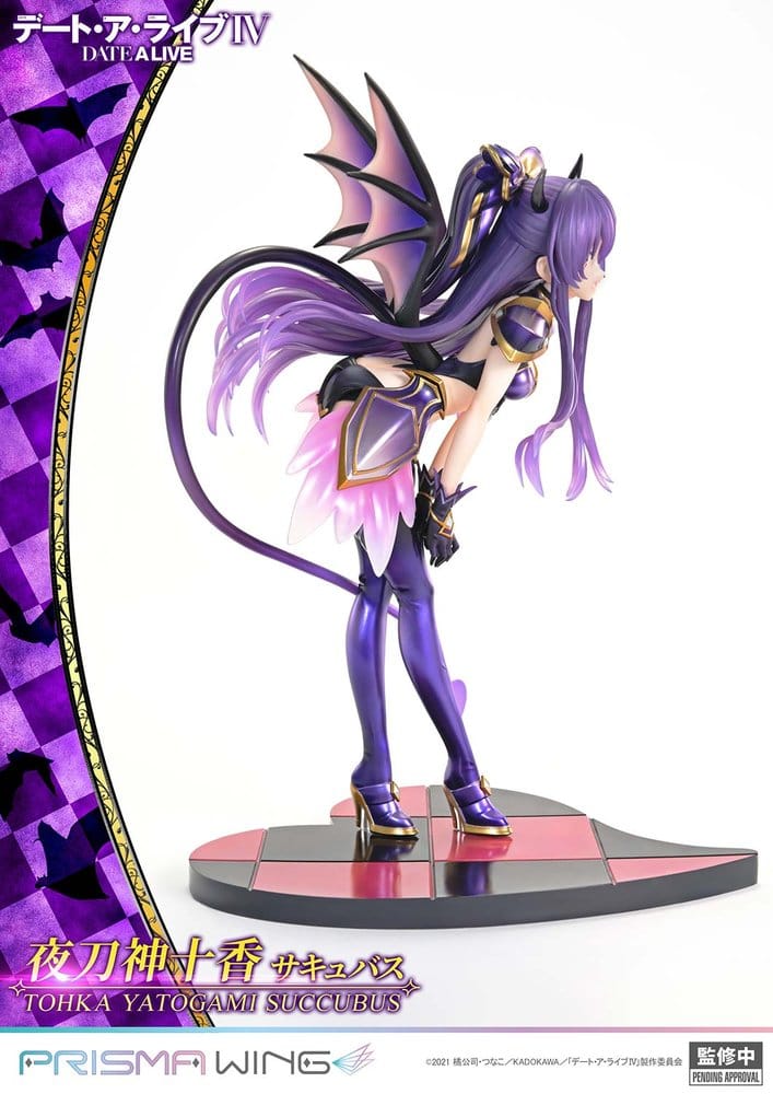Date A Live Prisma Wing PVC Figure 1/7 Tohka Yatogami Succubus 25 cm