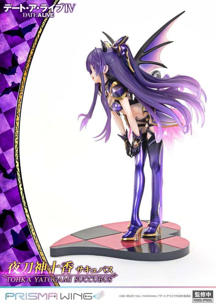 Date A Live Prisma Wing PVC Figure 1/7 Tohka Yatogami Succubus 25 cm