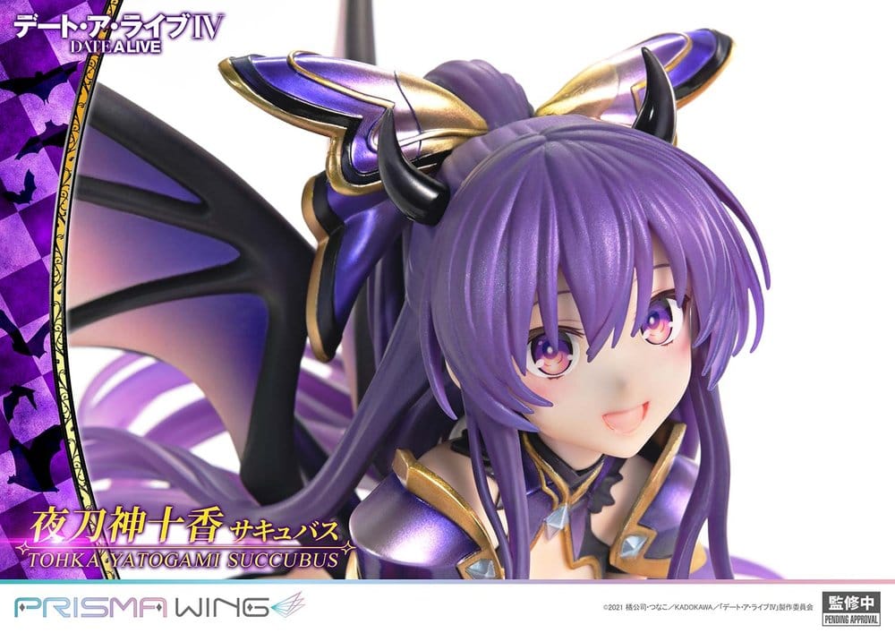 Date A Live Prisma Wing PVC Figure 1/7 Tohka Yatogami Succubus 25 cm