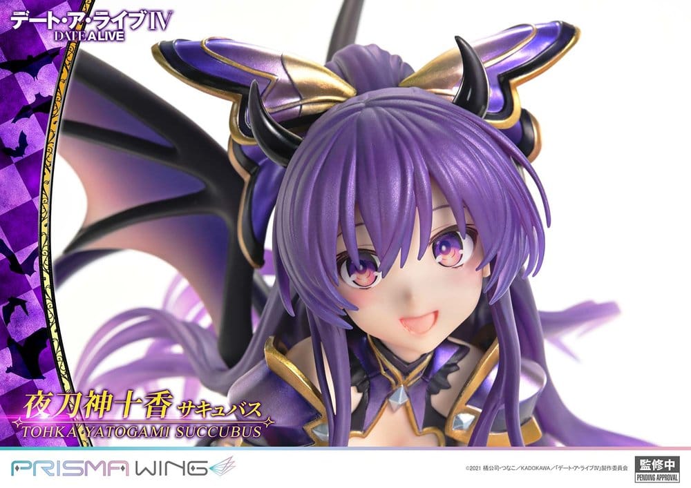 Date A Live Prisma Wing PVC Figure 1/7 Tohka Yatogami Succubus 25 cm