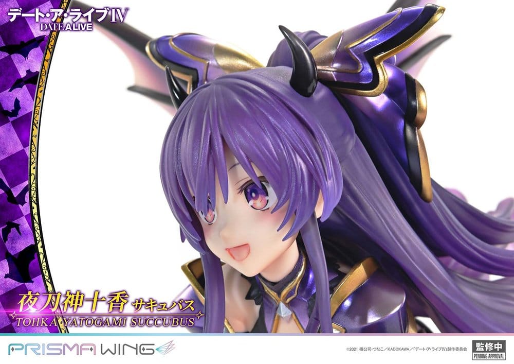 Date A Live Prisma Wing PVC Figure 1/7 Tohka Yatogami Succubus 25 cm