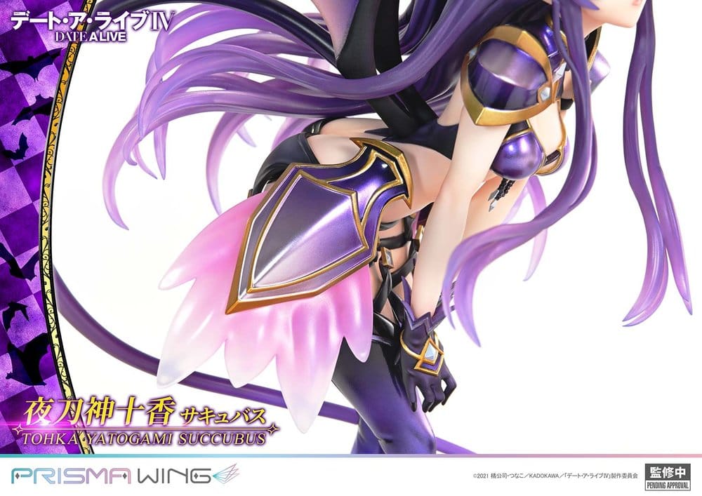 Date A Live Prisma Wing PVC Figure 1/7 Tohka Yatogami Succubus 25 cm