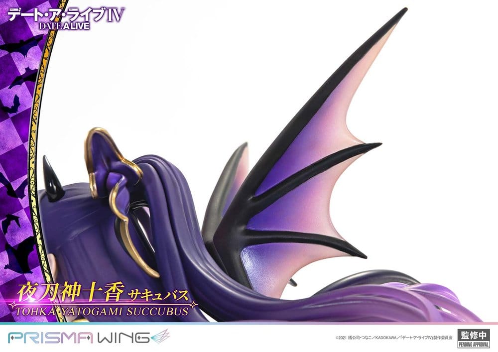 Date A Live Prisma Wing PVC Figure 1/7 Tohka Yatogami Succubus 25 cm