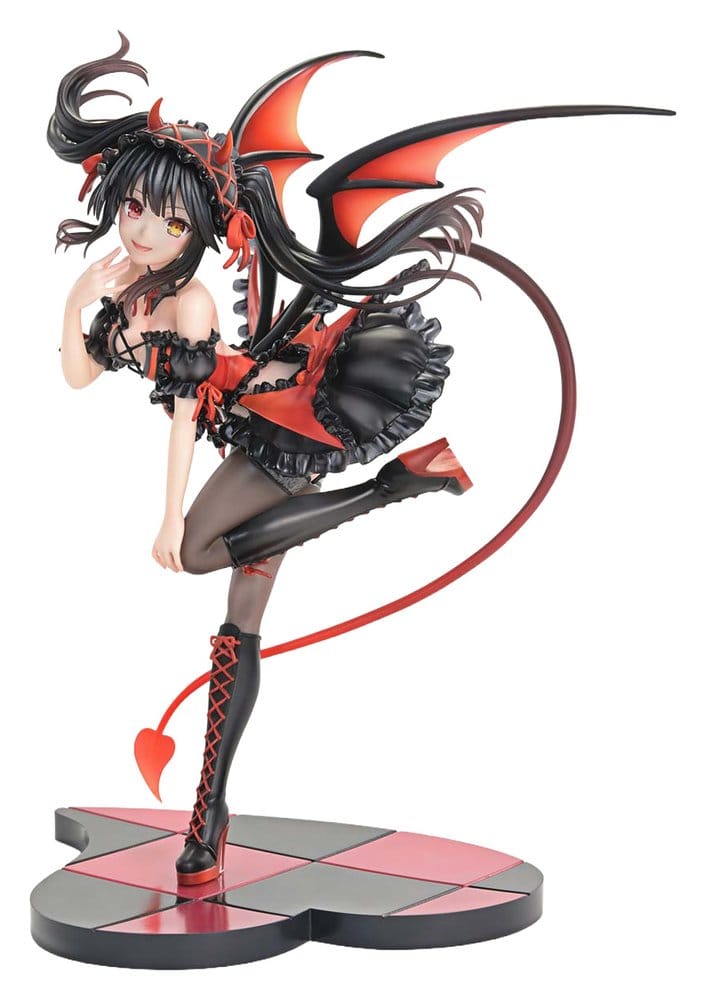 Date A Live Prisma Wing PVC Figure 1/7 Kurumi Tokisaki Succubus 25 cm
