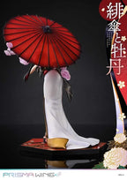 Original Illustration av Fuzichoco Prisma Wing PVC Figur 1/7 Scarlet Umbrella och Peony 28 cm Prime 1 Studio