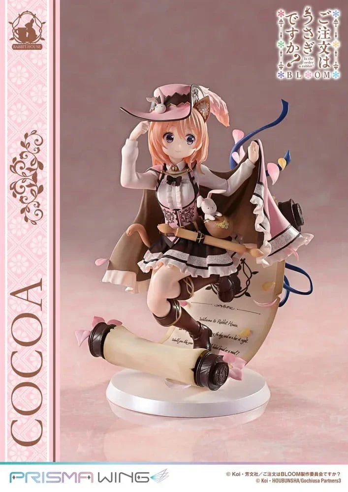 Is the Order a Rabbit? Bloom Prisma Wing PVC Figur 1/7 Cocoa 21 cm Prime 1 Studio