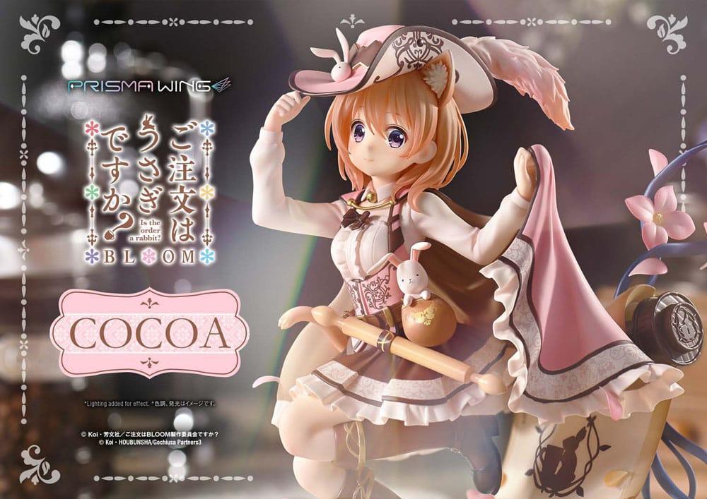 Is the Order a Rabbit? Bloom Prisma Wing PVC Figur 1/7 Cocoa 21 cm Prime 1 Studio