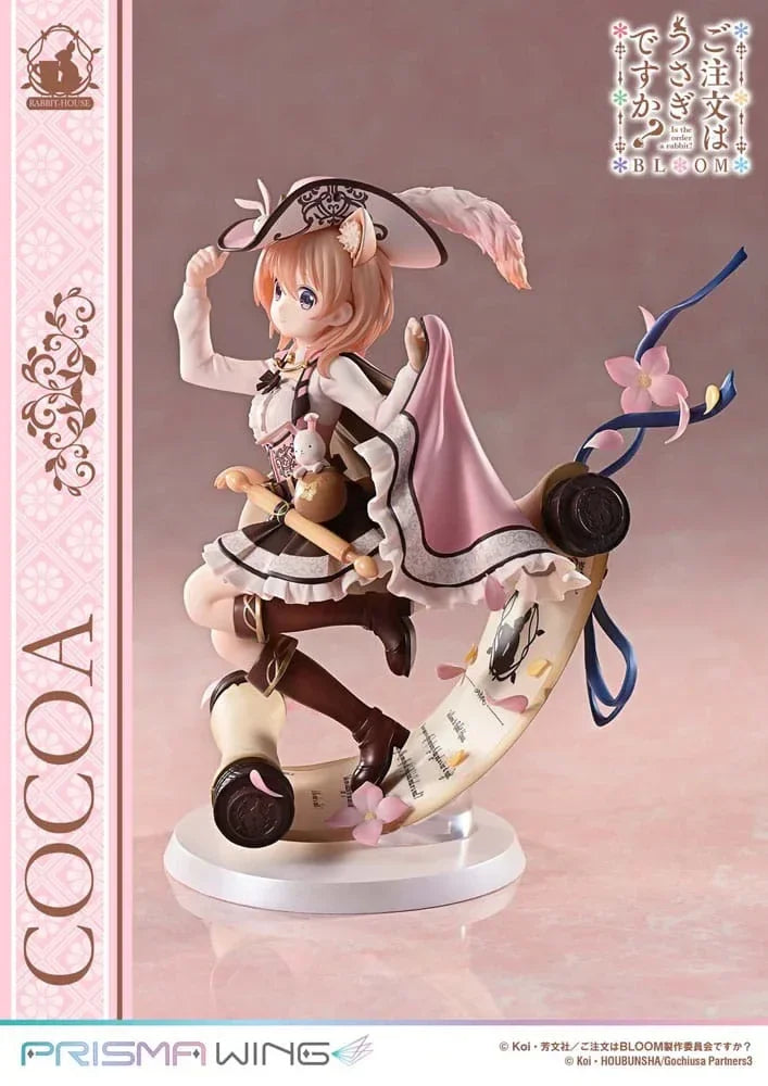 Is the Order a Rabbit? Bloom Prisma Wing PVC Figur 1/7 Cocoa 21 cm Prime 1 Studio