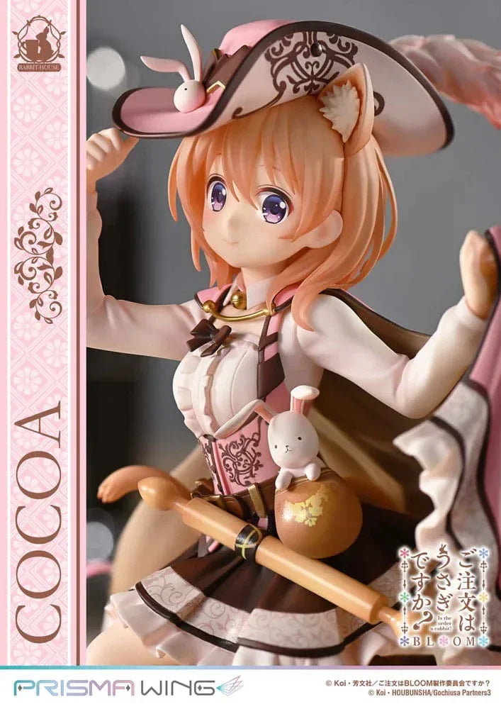 Is the Order a Rabbit? Bloom Prisma Wing PVC Figur 1/7 Cocoa 21 cm Prime 1 Studio