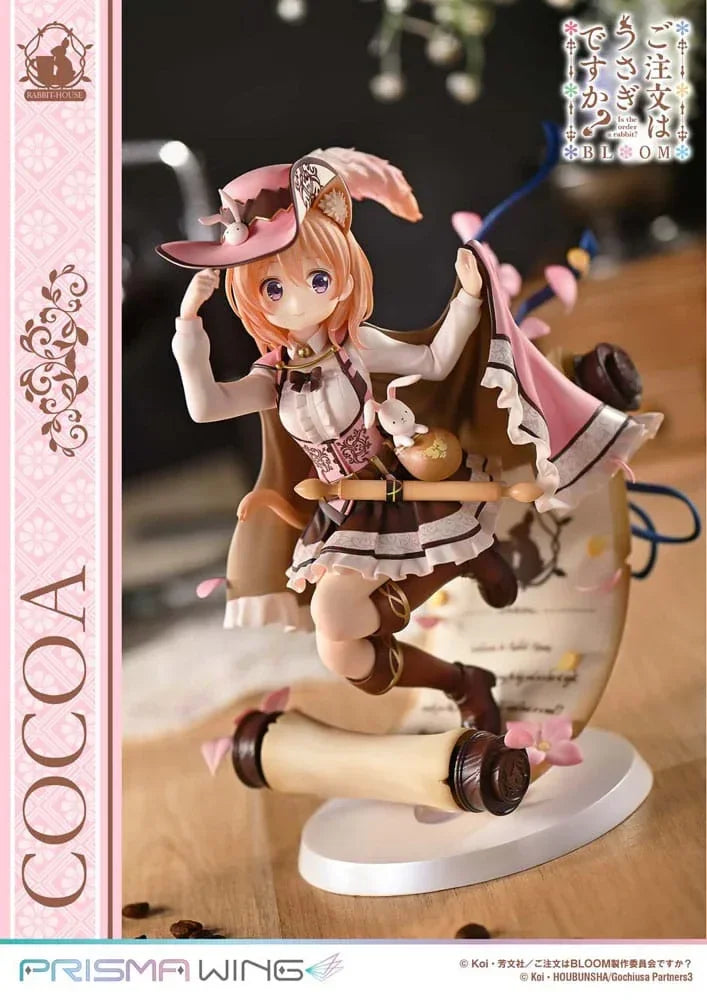 Is the Order a Rabbit? Bloom Prisma Wing PVC Figur 1/7 Cocoa 21 cm Prime 1 Studio
