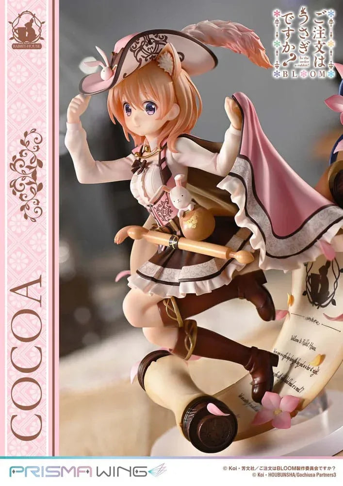 Is the Order a Rabbit? Bloom Prisma Wing PVC Figur 1/7 Cocoa 21 cm Prime 1 Studio
