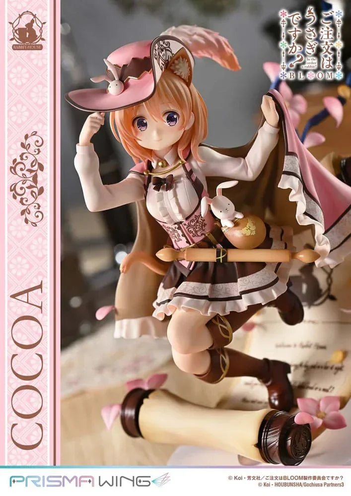 Is the Order a Rabbit? Bloom Prisma Wing PVC Figur 1/7 Cocoa 21 cm Prime 1 Studio