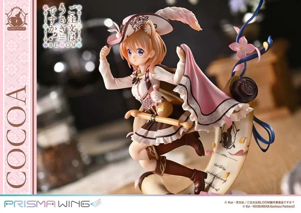 Is the Order a Rabbit? Bloom Prisma Wing PVC Figur 1/7 Cocoa 21 cm Prime 1 Studio