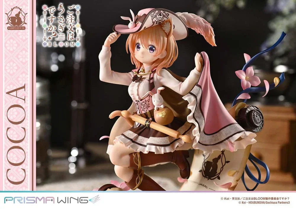 Is the Order a Rabbit? Bloom Prisma Wing PVC Figur 1/7 Cocoa 21 cm Prime 1 Studio