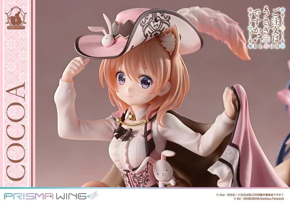 Is the Order a Rabbit? Bloom Prisma Wing PVC Figur 1/7 Cocoa 21 cm Prime 1 Studio