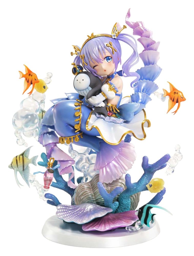 Är Beställningen en Kanin? BLOOM Prisma Wing Förmålad Figur 1/7 Chino 21 cm