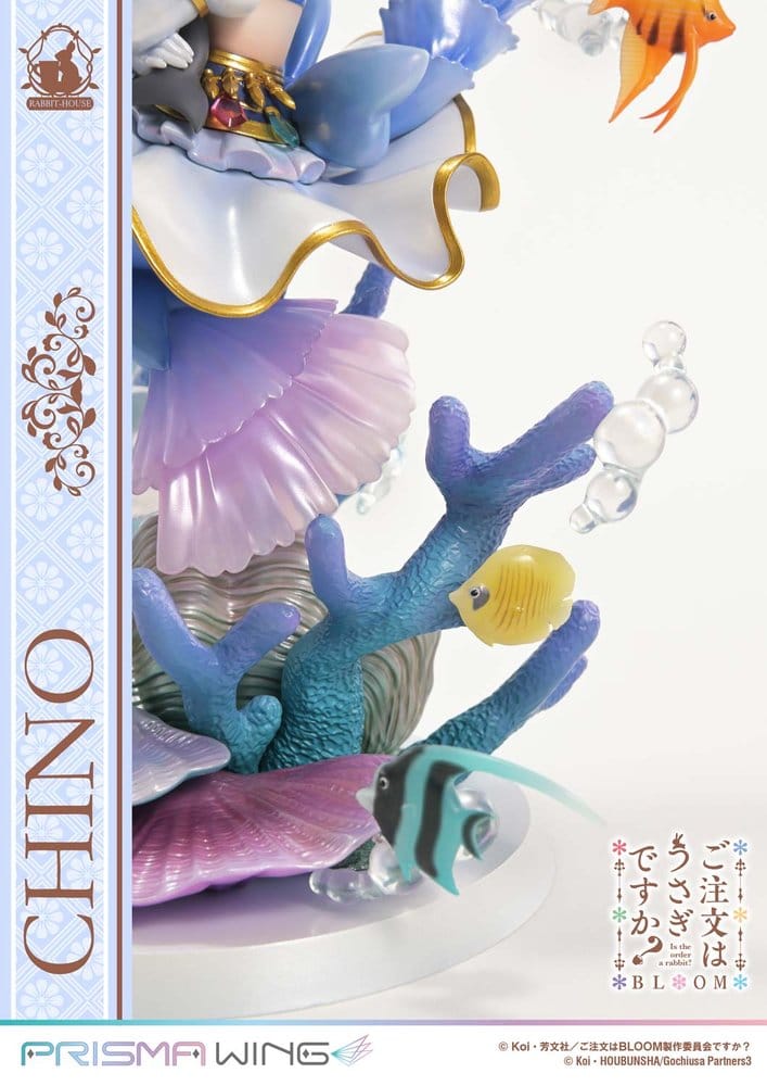 Är Beställningen en Kanin? BLOOM Prisma Wing Förmålad Figur 1/7 Chino 21 cm