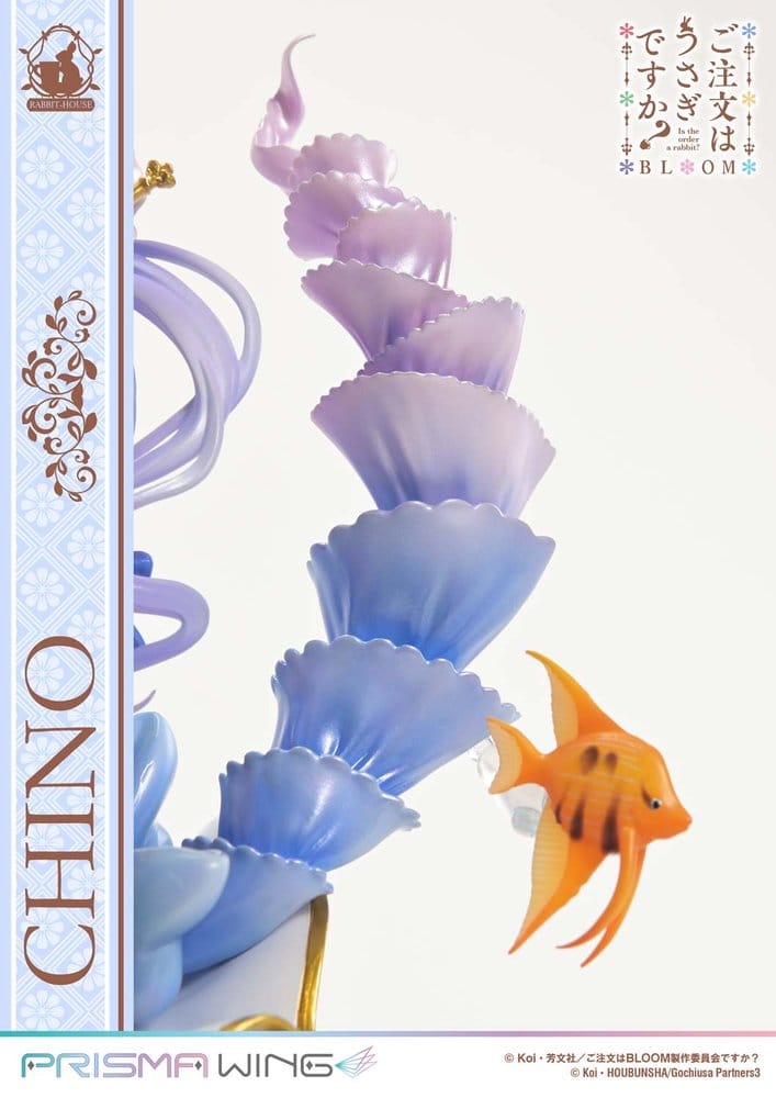 Är Beställningen en Kanin? BLOOM Prisma Wing Förmålad Figur 1/7 Chino 21 cm