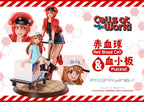 Cells at Work Prisma Wing PVC Figur Röd Blodcell & Trombocyt 26 cm Prime 1 Studio