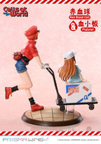 Cells at Work Prisma Wing PVC Figur Röd Blodcell & Trombocyt 26 cm Prime 1 Studio