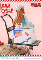 Cells at Work Prisma Wing PVC Figur Röd Blodcell & Trombocyt 26 cm Prime 1 Studio