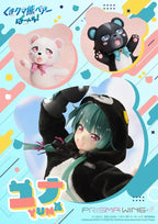 Kuma Kuma Kuma Bear Punch! Prisma Wing PVC Figur 1/7 Yuna 28 cm - Energiskt Samlarobjekt Prime 1 Studio