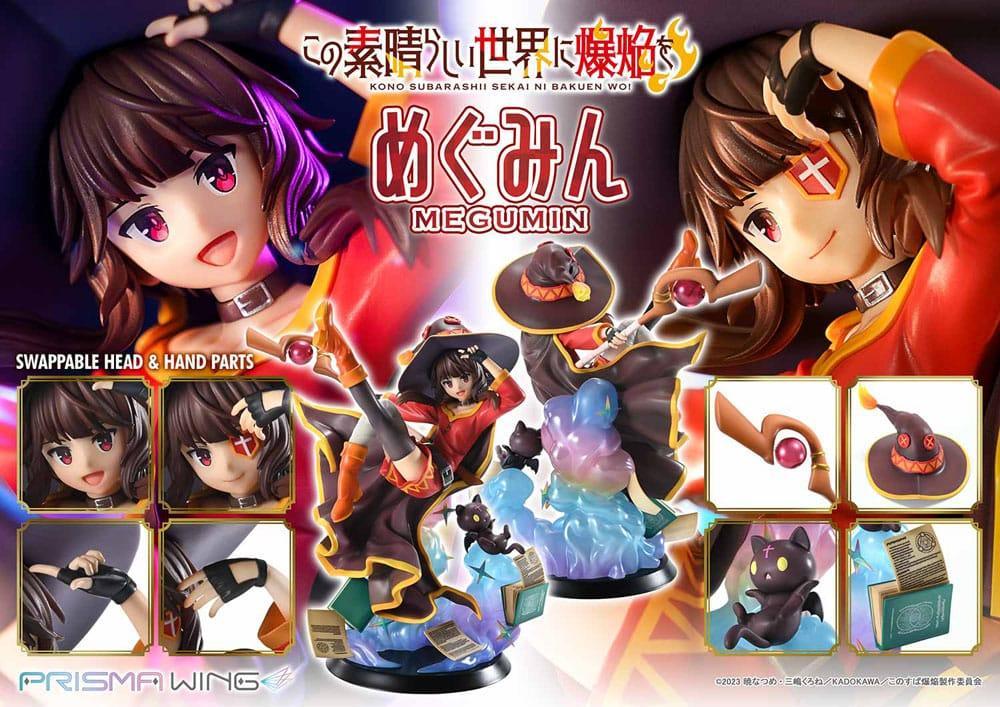 Konusuba - An Explosion on This Wonderful World! Prisma Wing PVC Figur 1/7 Megumin 23 cm Prime 1 Studio