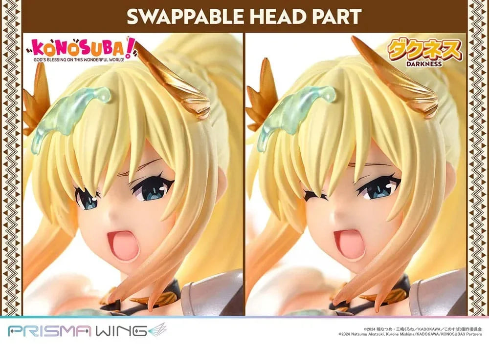Konusuba - Guds välsignelse på denna underbara värld! Prisma Wing PVC Figur 1/7 Darkness 20 cm Prime 1 Studio