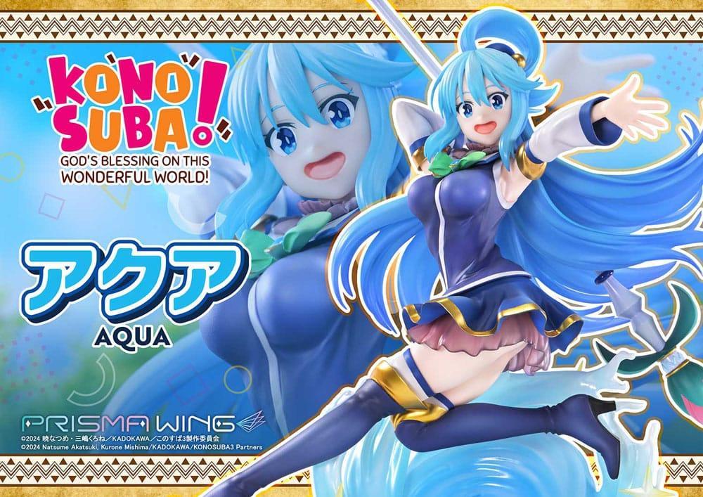 Konusuba - Guds välsignelse på denna underbara värld! Prisma Wing PVC Figur 1/7 Aqua 24 cm Prime 1 Studio