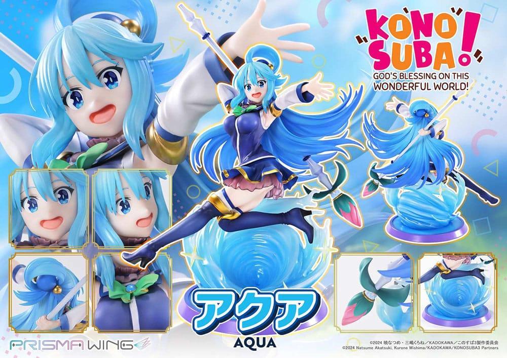 Konusuba - Guds välsignelse på denna underbara värld! Prisma Wing PVC Figur 1/7 Aqua 24 cm Prime 1 Studio