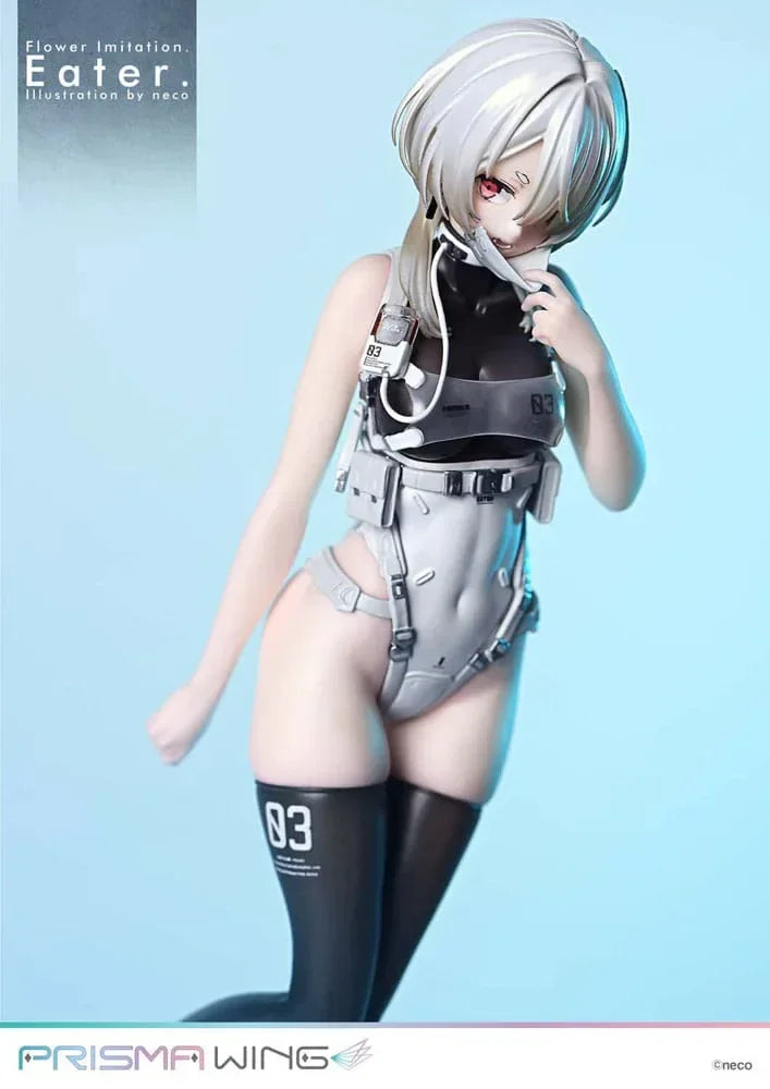 Flower Imitation Prisma Wing PVC Figur 1/7 Eater Illustration av neco 32 cm Prime 1 Studio