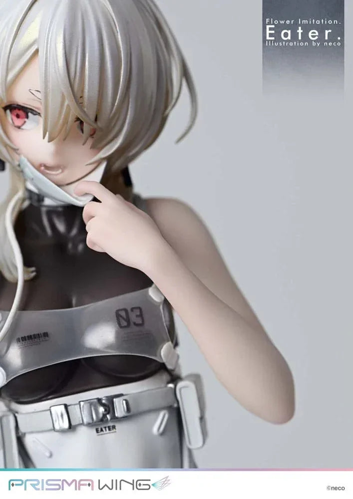 Flower Imitation Prisma Wing PVC Figur 1/7 Eater Illustration av neco 32 cm Prime 1 Studio