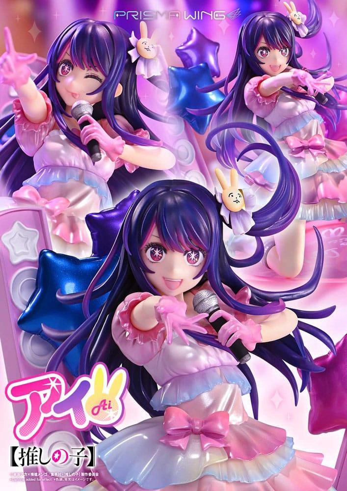 Oshi no Ko Prisma Wing PVC Figur 1/7 Ai 18 cm - Legendär Idol Prime 1 Studio