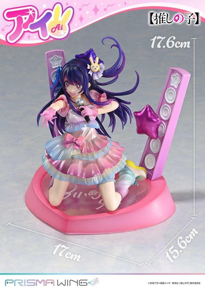 Oshi no Ko Prisma Wing PVC Figur 1/7 Ai 18 cm - Legendär Idol Prime 1 Studio