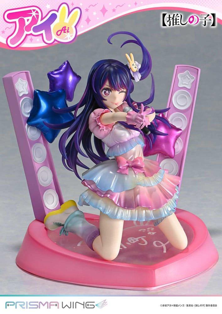 Oshi no Ko Prisma Wing PVC Figur 1/7 Ai 18 cm - Legendär Idol Prime 1 Studio