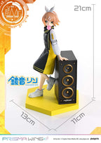 Vocaloid Piapro Characters Prisma Wing PVC Figur 1/7 Kagamine Rin (Art by lack) 21 cm Prime 1 Studio