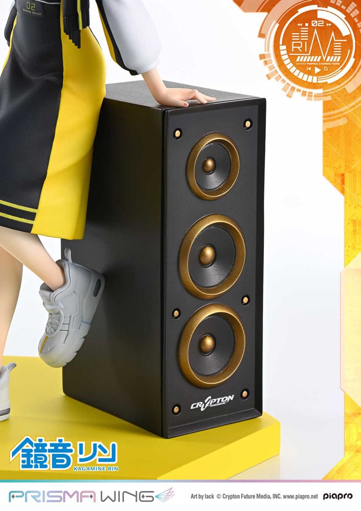 Vocaloid Piapro Characters Prisma Wing PVC Figur 1/7 Kagamine Rin (Art by lack) 21 cm Prime 1 Studio